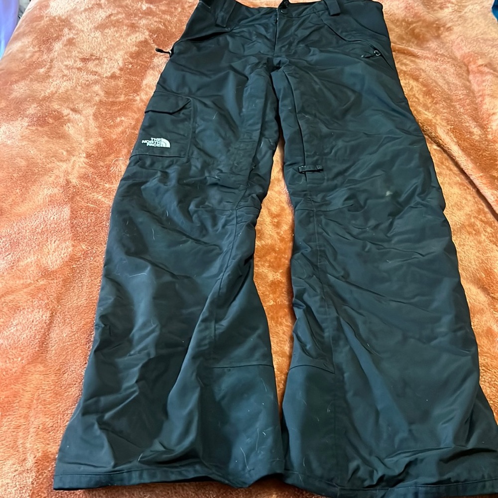 The North Face, snowboarding pants, size small, black.